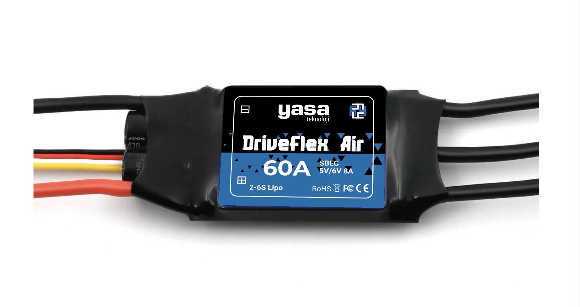 DRIVEFLEX AIR 60A ESC - ana görünüm