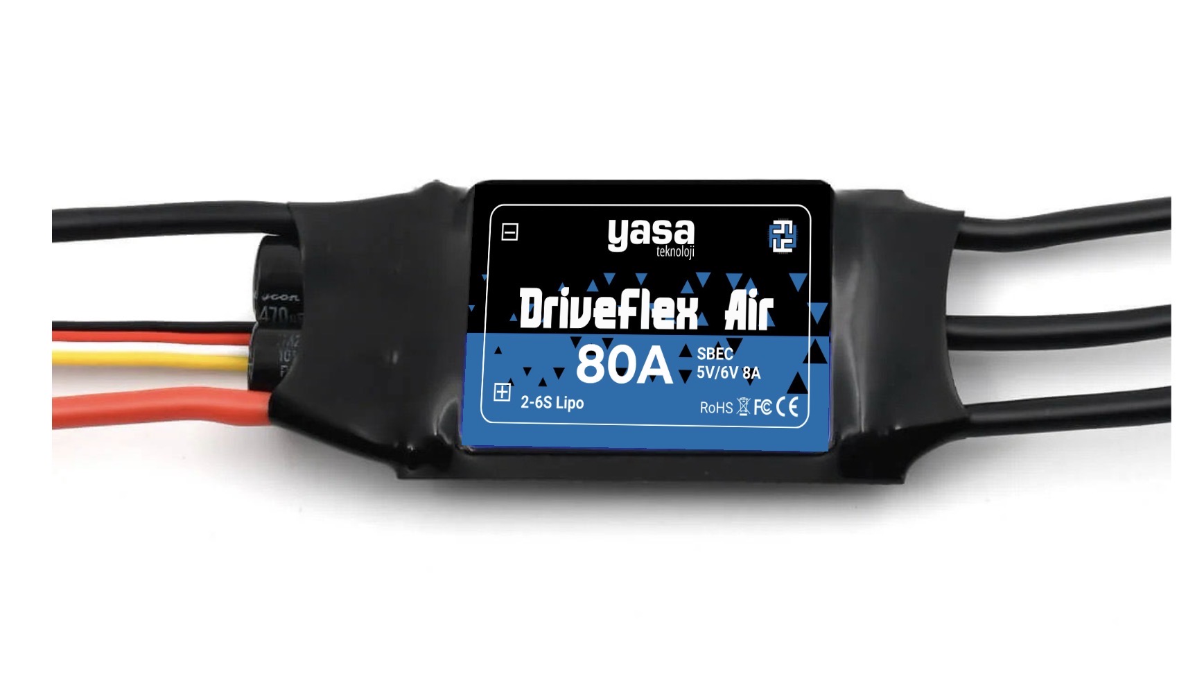 DRIVEFLEX AIR 80A ESC - ana görünüm